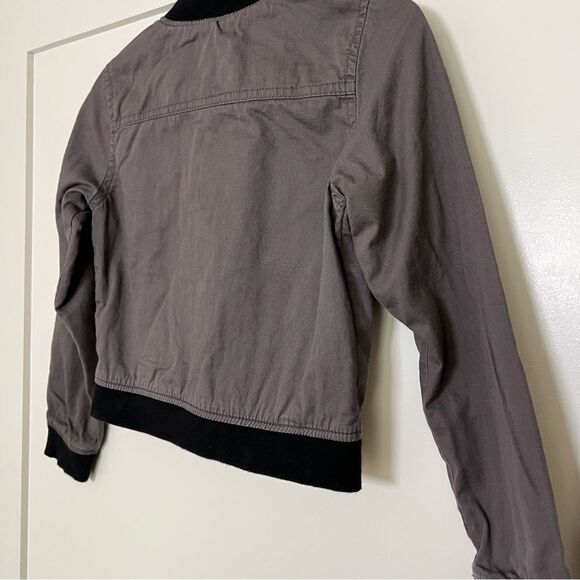 Hudson Boys Bomber Style Jacket Sz 7 Let’s Rock Punk Rocker Patches Rockstar - Picture 7 of 13